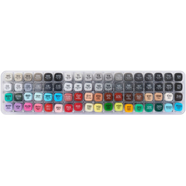 COPIC Marker Classic 20075161 Set B, 72 Stück