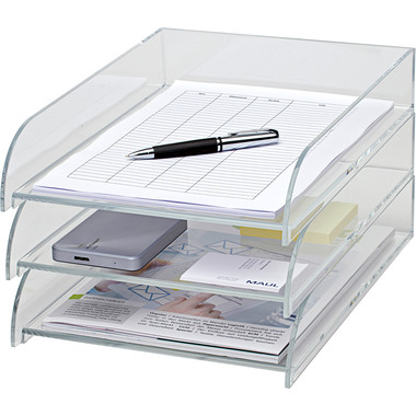 MAUL Corbeille Courrier Acryl A4 1950105 transparent