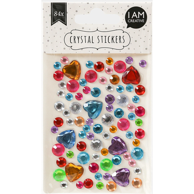 I AM CREATIVE Crystalstickers 6000.23 Punkte, 84 Stück