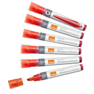 NOBO N-Marker Viscom 4mm 1915384 rot 10 Stück