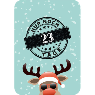 ARS EDITION Calenda. Avvento 7.2x10.5cm 136214 24 carte per sfogarsi