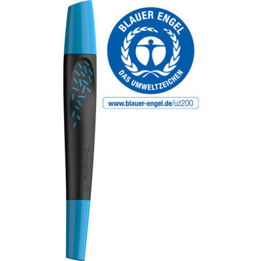 SCHNEIDER Rollerball Pen Breeze 0.5mm 188803 nero/azzurro