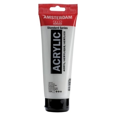 AMSTERDAM Peinture acrylique 250ml 17121040 blanc 104