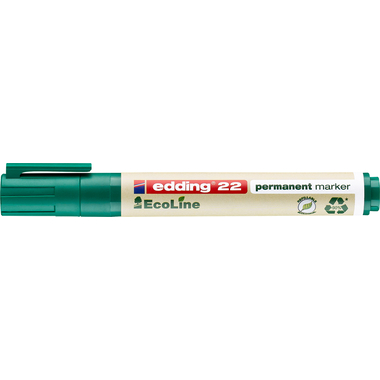 EDDING Permanent Marker 22 1.0-5.0mm 22-4 grün
