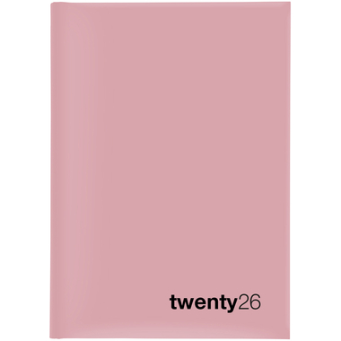 BIELLA Agenda Colorful 2026 809701400026U 1G/1P rosa ML 14.5x20.5cm