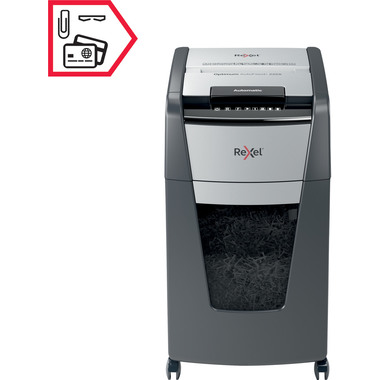 REXEL Aktenvernichter Optimum AF+ 2020225XCH 225X, P-4, 60lt