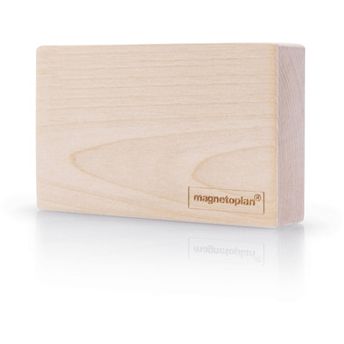 MAGNETOPLAN Magnetischer Stifthalter 1228749 Wood Series,Birke für 4 Marker