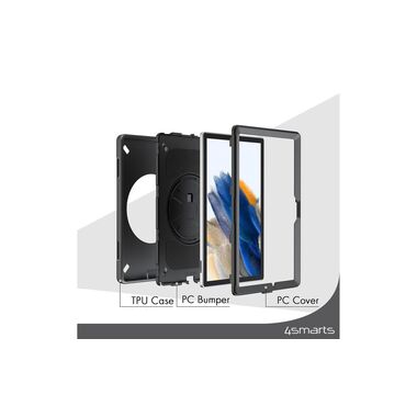 4smarts Tablet Back Cover Rugged GRIP Galaxy Tab A9+