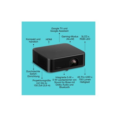 Proiettore Epson Lifestudio Pop EF-62B