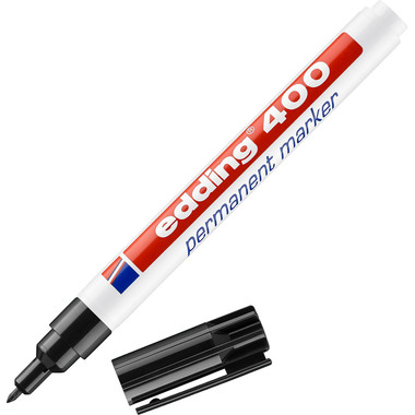 EDDING Permanent Marker 400 -1mm 400-1 schwarz