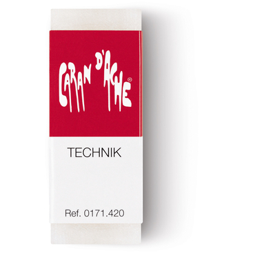 CARAN D'ACHE Gomma cance. Technik 171.420 bianco 60x23x13mm