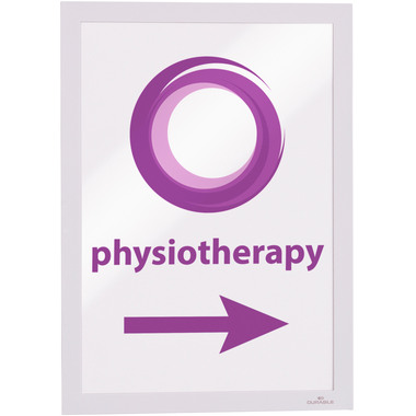 DURABLE Sichtfenster Duraframe 487202 weiss, selbstklebend 2 Stück