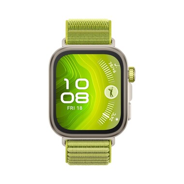HUAWEI Watch Fit 4 Pro Woven Strap Green