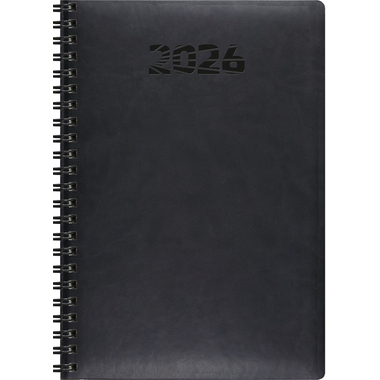 SIMPLEX Simply Flex Wire-O 2026 6900J1.26 1W/2S schwarz ML 14.8x20.8cm