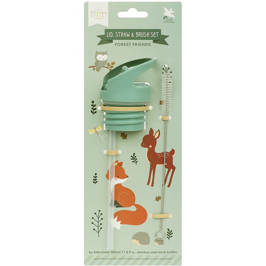 ALLC Set pour gourde DBSSRE52 Couvercle, paille, brosse