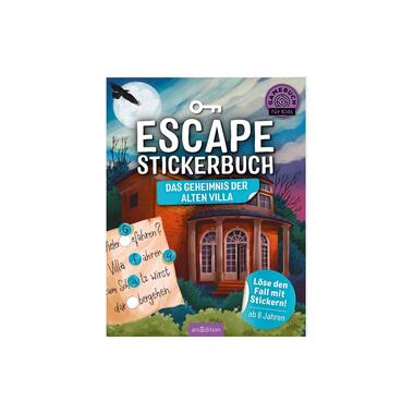 Book Center Escape Sticker Book: The Secret of the Old Villa 32 Pages