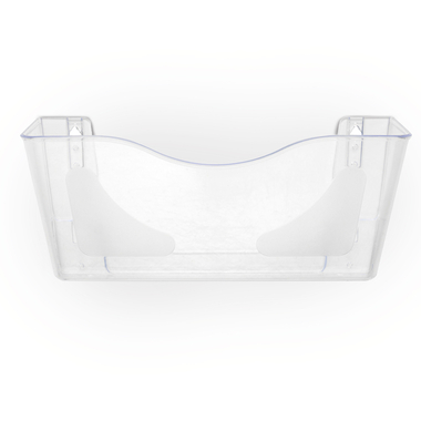 DEFLECTO Wandprospekthalter DocuPocket CP074YTCRY A4, quer