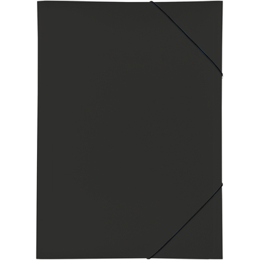 PAGNA Gummibandmappe Trend A3 21638-01 schwarz 3 Klappen