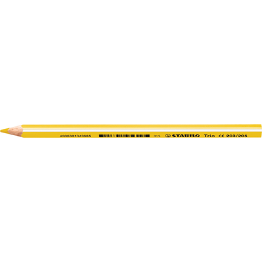 STABILO Farbstift ergonomisch 4,2mm 203/205 Trio dick gelb