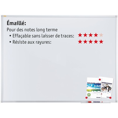 FRANKEN Whiteboard 90x120cm SC3203 X-tra!Line emailliert