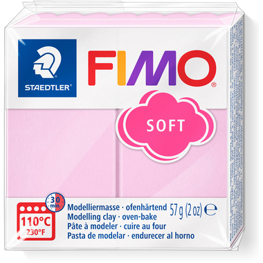 FIMO Pâte à modeler Effect 57g 8020-205 pastel rosé