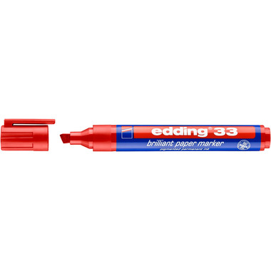 EDDING Permanent Marker 33 33-2 rot