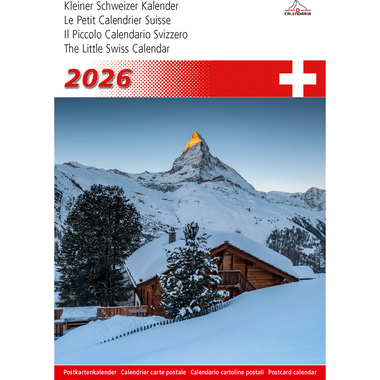 CALENDARIA Calendario 2026 9783036205366 Schweiz klein ML 14.8x22cm