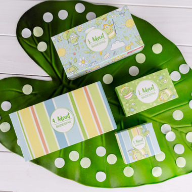 ROOST Calendr. de l'Avent 15x8x16cm 6050486 Advent For Kids