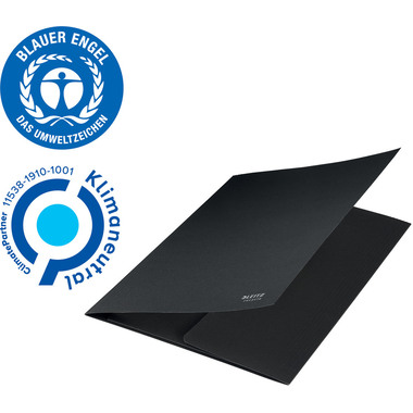 LEITZ Juris Portefeuille Recycle A4 3906-00-95 noir, carton