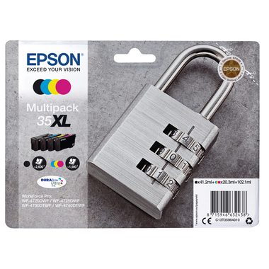 EPSON Multipack Tinte XL CMYBK T359640 WF-4720/4725DWF 4-color