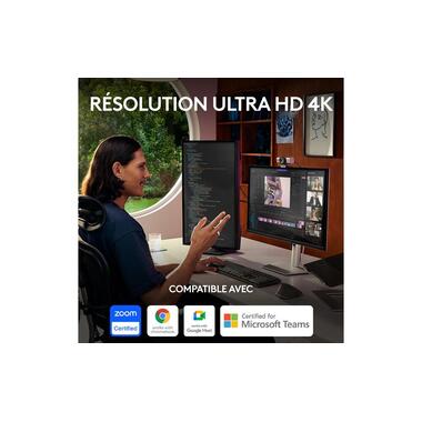 Logitech Webcam MX Brio 4K Grafite