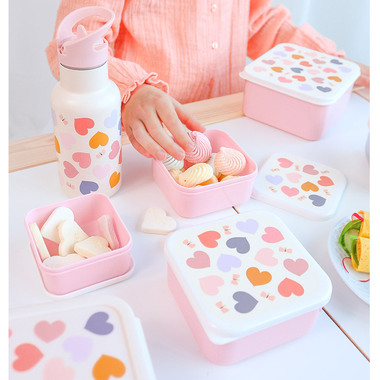 ALLC Lunch & Snackbox Set SBSEHE84 Hearts