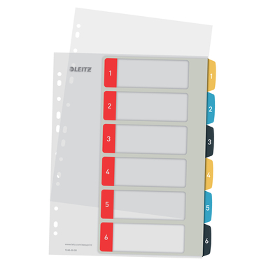 LEITZ Répertoire PP Cosy A4+ 1246-00-00 multicolor 1-6