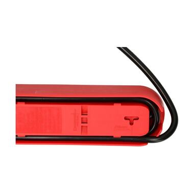 Max Hauri Steckdosenleiste Design Line  6x T13 rosso