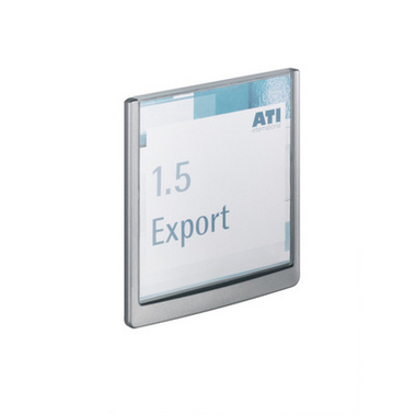 DURABLE Targa per porte Click Sign 486237 grafite, plastica 149x148.5mm
