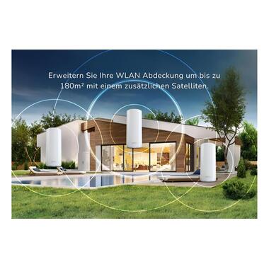 Netgear Mesh-Satellite Orbi 772 RBE772-100EUS 2-Set, Bianco