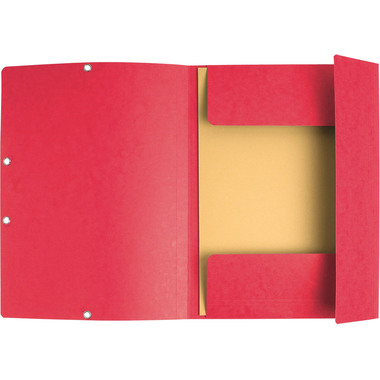 EXACOMPTA Dossier à élastiques A4+ 55305E rouge manila