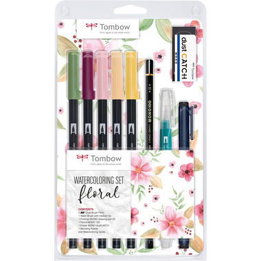 TOMBOW Watercolor Set WCS-FL Floral 10-tlg.
