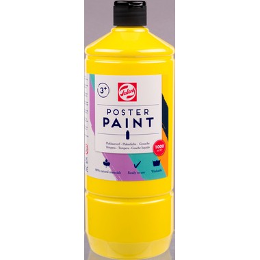 TALENS Gouache 1000ml 36712751 jaune primaire