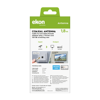 Câble d'antenne satellite | Ekon