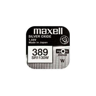 Maxell Europe LTD. Button cell 389 SR1130W, 10 pieces