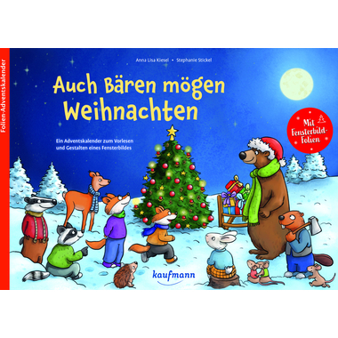 CARLSEN Calendrier de l'Avent 31812 Les ours aiment Noël aussi