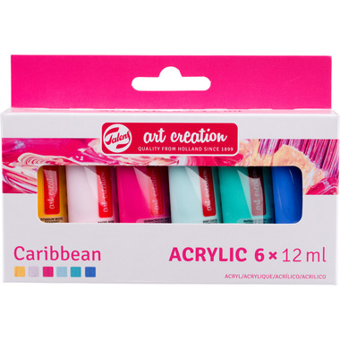 TALENS Colore acrilici 6x12ml 9021863M Caribbean