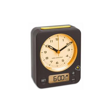 TFA Dostmann Funkwecker Combo Gelb/Schwarz
