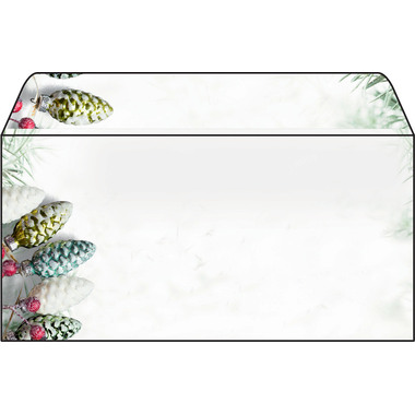 SIGEL Weihnachts-Umschlag 11x22cm DU177 90g 50 Stück