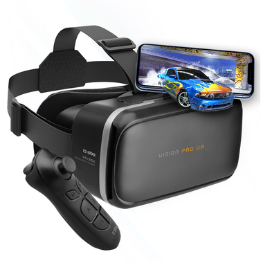Casque de réalité sans fil et joystick pour smartphones Android