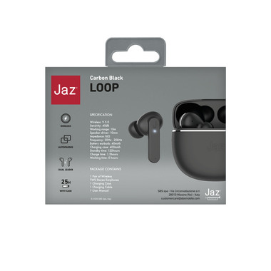 TWS earbuds with wireless charging | JAZ