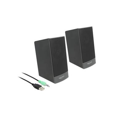 Delock PC-Lautsprecher Stereo 2.0
