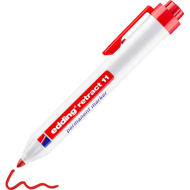 EDDING Permanent Marker 11 1,5-3mm 11-2 rot