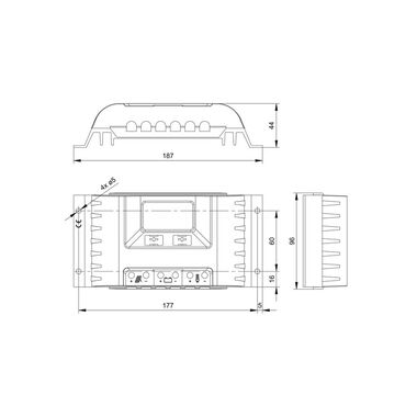 Steca Régulateur de charge solaire PR 1010